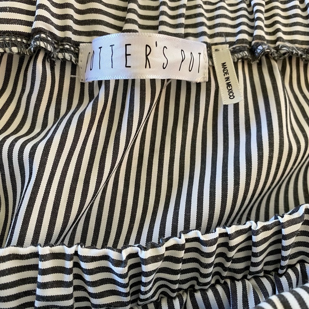 Potter’s Pot Stripe Off the Shoulder Top - Picture 8 of 11